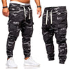 Image of Men's Fashion Camouflage Drawstring Casual Pants Shopping