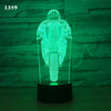 Image of Motorcycle led desk lamp Shopping