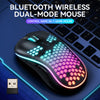 Image of SA-1 Dual Mode Honeycomb Shell RGB Wireless Bluetooth Computer Gaming Mouse Shopping