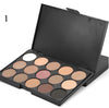 Image of 15 color eyeshadow earth color eye shadow smoky eyeshadow E15 multi color makeup plate beauty tools Shopping111