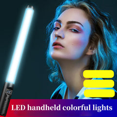 LED Handheld Light Stick Photography Light Adjustable Temperature Ice Light Shopping111