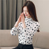 Image of Long Sleeve Silk Shirt Women's Mulberry Silk Fashion Shopping