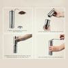 Image of Hand Crank Pepper Conical Burr Grinder Coffee Beans Mill Muller Stainless Steel Shopping