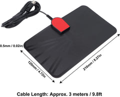 Digital Indoor TV ANTENNA 1080P 4K HDTV Antenna,99Miles 160km Receiving Range UHF 470 862MHz Shopping