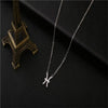 Image of Twelve Constellation Pendant Necklace Simple Titanium Steel Clavicle Chain Shopping