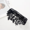 Image of Black Three-dimensional Water Soluble Lace Princess Thigh Ring Shopping