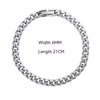 Image of Cuban Link Chain Non-fading Titanium Steel Necklace Shopping