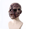 Image of Halloween Three-sided Grimace Horror Mask Cosplay Mask Party Scary Mask Prop Shopping