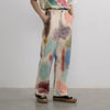 Image of Ladies Fashion Straight Loose Hand Painted Painted Trousers Shopping