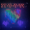 Image of Smart LED RGB Curtain String Lights Bluetooth APP Control Christmas Fairy Light Garland DIY Picture Display Party Wedding Decor Shopping