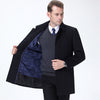 Image of Cashmere coat down liner thick woolen coat Shopping