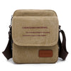 Image of Men's Canvas Bag Shoulder Business Backpack Shopping