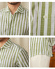 Image of Men's Cotton Striped Business Casual Shirt Shopping