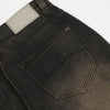 Image of Creasing Distressed Dirty Jeans For Men Shopping