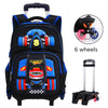 Image of Three Dimensional Car Boys Primary School Trolley School Bag Shopping