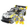 Image of Big Gift Box Racing Building Blocks Boy Toy Shopping