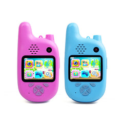 Walkie-Talkie Kids Camera Toys Mini HD Cartoon Cameras Shopping