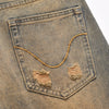 Image of Men's Washed Do The Old Cowboy Trousers Shopping