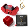 Image of Women's Hollow Heart-shaped Necklace Set Shopping