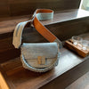 Image of New Western Style All-matching Wide Shoulder Strap Crossbody Super Hot Small Square Bag Shopping