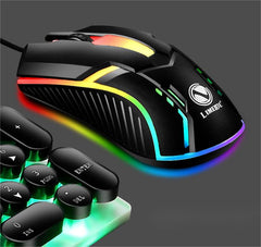 Wired Backlit Usb Mouse For Competitive Gaming Shopping