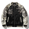 Image of Men's Embroidered Nine Tail Jacket Coat Shopping