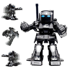 RC Robot 777-615 Battle 2.4G Mini Smart Robots Battle Toy For Boys Sense Remote Control Simulation Sound Light Body Toys Shopping