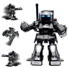 Image of RC Robot 777-615 Battle 2.4G Mini Smart Robots Battle Toy For Boys Sense Remote Control Simulation Sound Light Body Toys Shopping