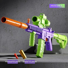 Throwing Shell M416 Radish Gun Soft Bullet Gun Toy