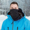 Image of Winter Windproof Scarves Fleece Tube Scarf Mask Soft Half Face Cover SKi Snowboard Neck Warmer Gaiter Fashion Women Men Winter Fleece Face Mask Scarf Balaclava Neck Warmer Shopping