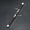 Image of Alloy Punk Men's Leather Cord Bracelet Shopping