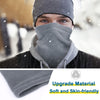 Image of Winter Windproof Scarves Fleece Tube Scarf Mask Soft Half Face Cover SKi Snowboard Neck Warmer Gaiter Fashion Women Men Winter Fleece Face Mask Scarf Balaclava Neck Warmer Shopping