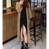 Image of Soft Long Cardigan Coat, Trendy Leisure Warm Sweater, Basic Cozy Soft Daily Outfit, Office Wear Sweater, Cozy Knitted Retro Outfit Shopping