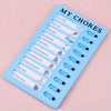 Image of Self-discipline Punch Card Students' Develop Good Habits Planner Old Man My Chores Memo Message Inspection Table Can Replace Daily Life, Good Habits Develop Daily Learning Task Planning Shopping