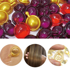 Morocco Hair Care Essential Oil Capsules Anti-frizz Hair Mask Soft Shopping