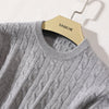 Image of Round neck sweater with extra thickness Shopping