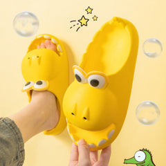 Kids Dinosaur Slippers Wholesale Summer Cartoon Parent Child Outdoor Home EVA Sandals Women Men Kids Cute Slippers Baby Shoes Shopping