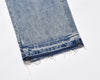 Image of Washing Water Raw Hem Jeans Men Shopping