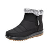 Image of Full Tendon Bottom Non-slip Waterproof Fleece Lined Thickened Thermal Cotton Boots Shopping