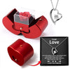 Image of Women's Hollow Heart-shaped Necklace Set Shopping