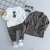 Image of British small suit children's suit gentleman three-piece suit Shopping