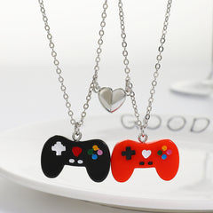 Creative Game Machine Handle Necklace Shopping