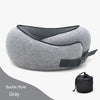 Image of Travel Neck Pillow Non-Deformed Airplane Pillow Travel Neck Cushion Durable U-Shaped Travel Memory Cotton Nap Neck Pillow Shopping