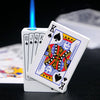 Image of Poker Gas Lighters Poker Lighter Creative Gift Lighter Poker Lighter Shopping