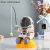 Image of Mini Micro Rocket Building Blocks Space Moon Satellite Astronaut Diamond Bricks Constructor Toys For Children Gifts Shopping