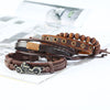 Image of Casual Two-eye Belt Quartz Watch Bicycle Punk Bracelet Shopping