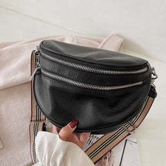 Women's Wide Shoulder Strap Messenger Bag Shopping