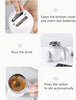 Image of Electric Stirring Cup Full-automatic Magnetic Rotating Coffee Mug Charging Shopping