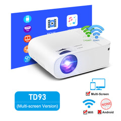 Home HD Wireless Portable Mobile Phone Projector Shopping