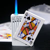 Image of Poker Gas Lighters Poker Lighter Creative Gift Lighter Poker Lighter Shopping